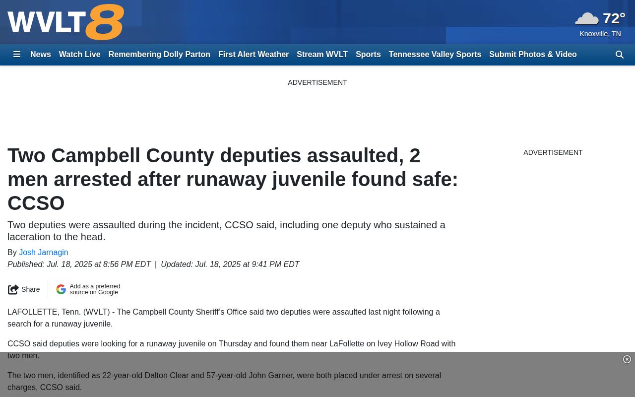Regional selected Campbell County arrest news coverage